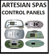 Keys Backyard Spa Control Panel